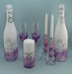 Мраморная, акварельная